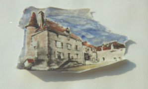 La poste, ancienne mairie de Dun